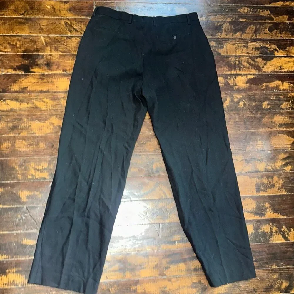 Banana Republic black minimalist business casual 36x32 slacks